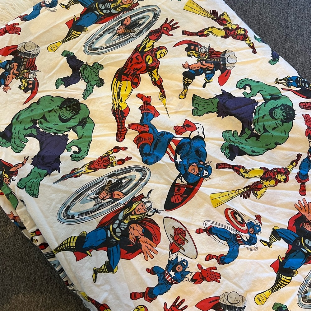 Twin Pottery Barn Kids Marvel Avengers Duvet Covers 2 available